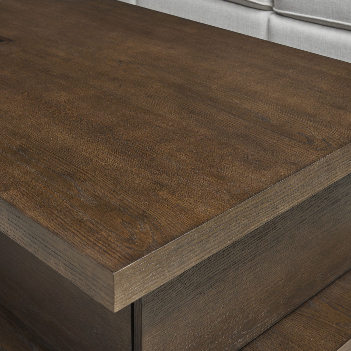 Athens Rectangular Coffee Table With Casters - Chocolate Brown | Flexsteel