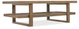 Sonnet Rectangular Coffee Table - Dark Gray / Dark Brown by Hooker Furniture - View 1
