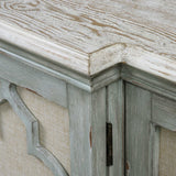 Sophie 4 Door Cabinet Gray - Silver by Uttermost - View 5