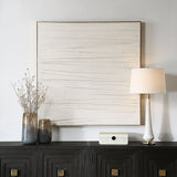 Walking The Line Minimalist Canvas Art - Gray by Uttermost - View 2