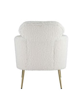 Acme - Connock Accent Chair AC00124 White Teddy Sherpa