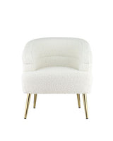 Acme - Trezona Accent Chair AC00125 White Teddy Sherpa