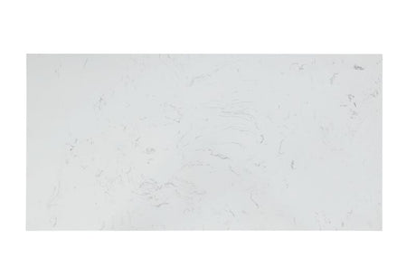 Acme - Rorratt Kitchen Island AC00186 Marble Top & White Finish