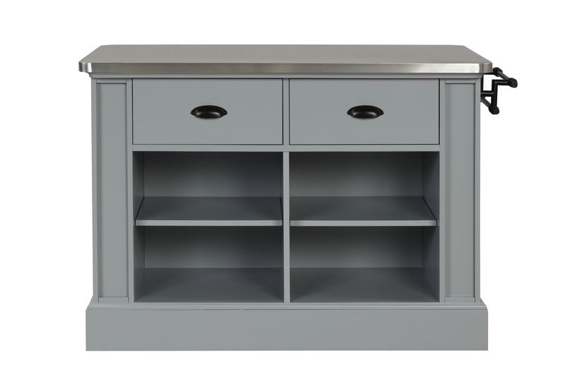 Acme - Urrur Kitchen Island AC00187 Gray Finish