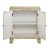 Acme - Nalani Console Cabinet AC00197 Antique White Finish