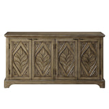 Acme - Orana Console Cabinet AC00198 Oak Finish