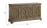 Acme - Orana Console Cabinet AC00198 Oak Finish