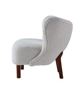 Acme - Zusud Accent Chair AC00228 White Teddy Sherpa