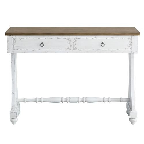 Carminda Console Table AC00281 Antique White Finish | Acme - AC00281 - Home Elegance USA - 3