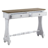 Carminda Console Table AC00281 Antique White Finish | Acme - AC00281 - Home Elegance USA - 4