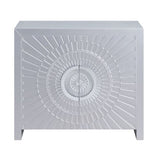 Acme - Cicero Console Cabinet AC00282 Platinum Finish