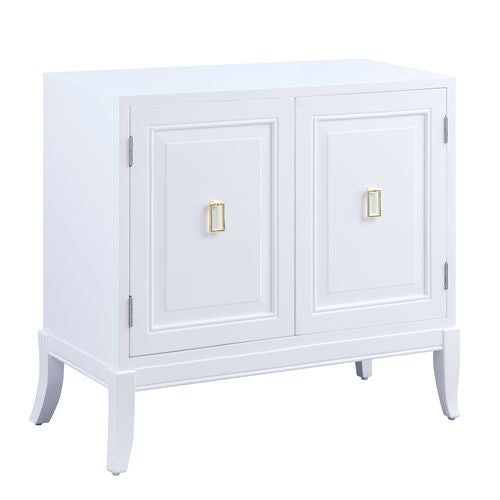 Acme - Clem Console Cabinet AC00284 White Finish