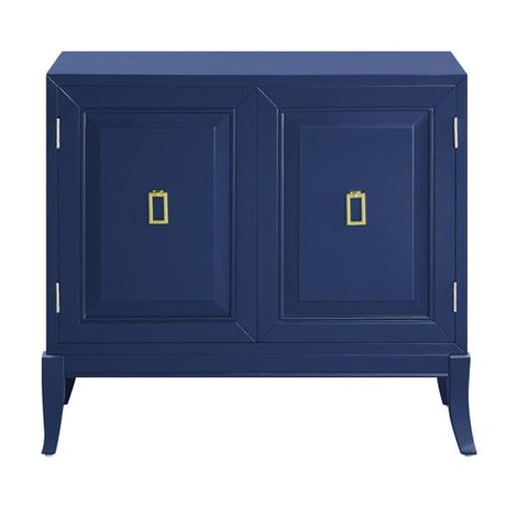 Acme - Clem Console Cabinet AC00285 Blue Finish