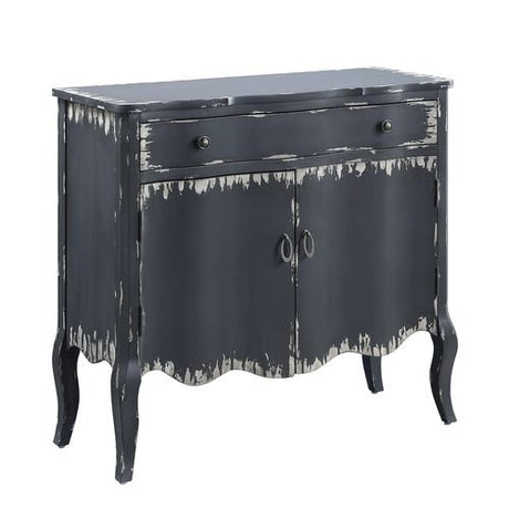 Deianira Console Cabinet AC00287 Antique Gray Finish | Acme - AC00287 - Home Elegance USA - 2