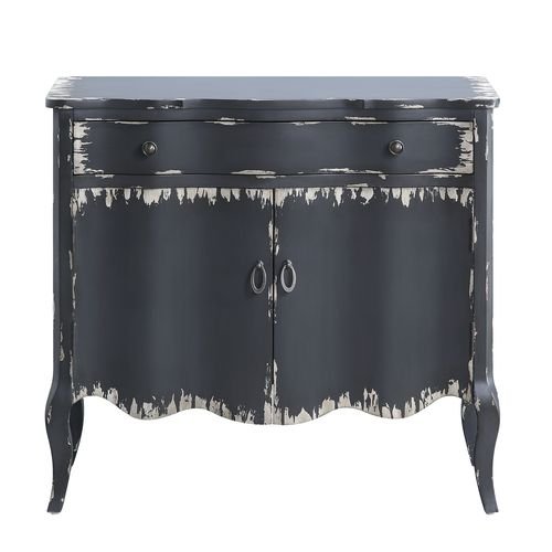 Deianira Console Cabinet AC00287 Antique Gray Finish | Acme - AC00287 - Home Elegance USA - 3