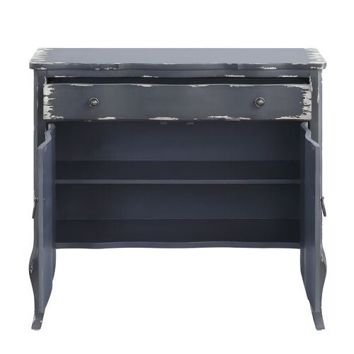 Deianira Console Cabinet AC00287 Antique Gray Finish | Acme - AC00287 - Home Elegance USA - 4