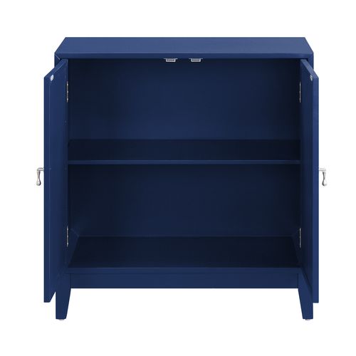 Acme - Einstein Console Cabinet AC00288 Blue Finish