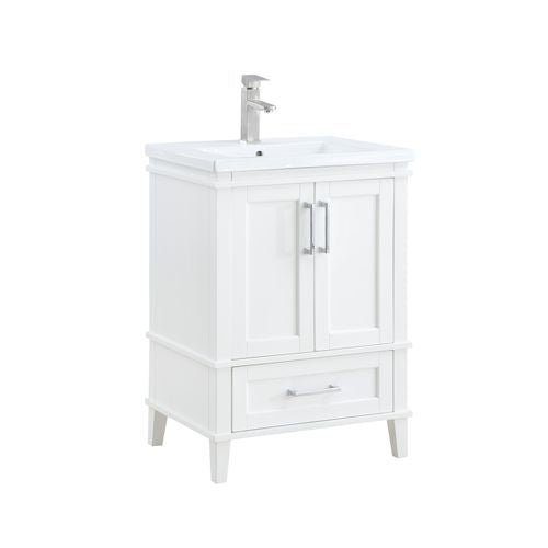 Blair Sink Cabinet AC00381 White Finish | Acme - AC00381 - Home Elegance USA - 2