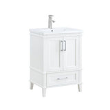 Blair Sink Cabinet AC00381 White Finish | Acme - AC00381 - Home Elegance USA - 2