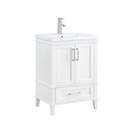 Acme - Blair Sink Cabinet AC00381 White Finish