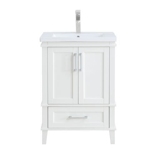 Acme - Blair Sink Cabinet AC00381 White Finish