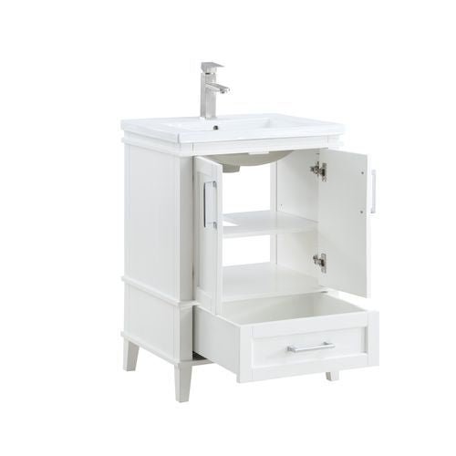 Blair Sink Cabinet AC00381 White Finish | Acme - AC00381 - Home Elegance USA - 3