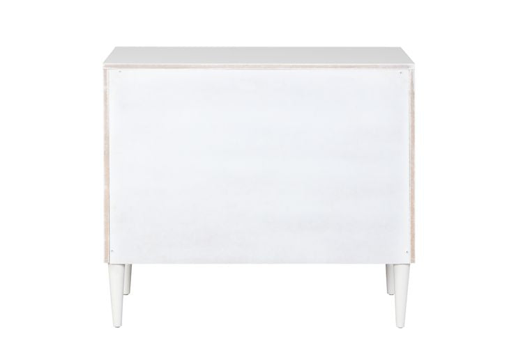 Acme - Dubni Accent Table AC00394 White & Black Finish