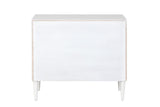 Acme - Dubni Accent Table AC00394 White & Black Finish