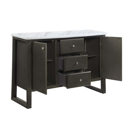 Acme - Madan Server AC00425 Gray Oak Finish