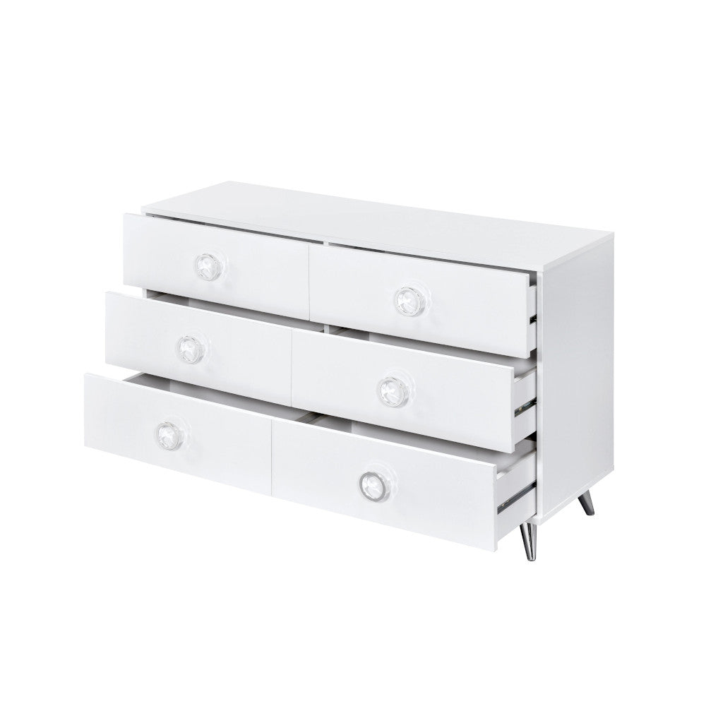 Acme - Perse Dresser AC00549 White Finish