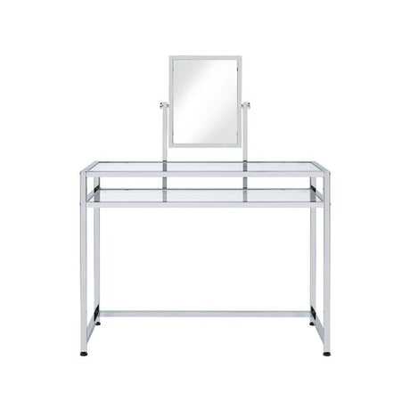 Acme - Coleen Vanity Set AC00666 Chrome Finish