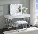 Avery Accent Mirror AC00759 White Finish | Acme - AC00759 - Home Elegance USA - 6