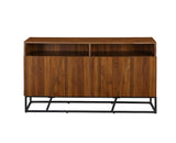 Acme - Walden Console Cabinet AC00795 Walnut Finish