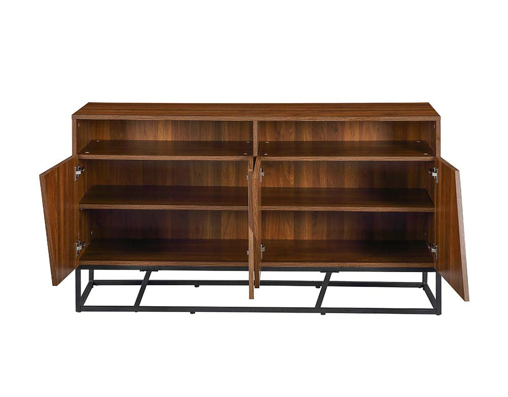 Acme - Walden Console Cabinet AC00795 Walnut Finish