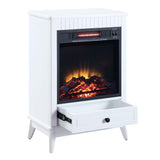 Acme - Hamish Fireplace AC00850 White Finish