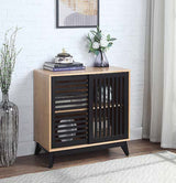 Acme - Gamaliel Console Cabinet AC00856 Oak & Espresso Finish