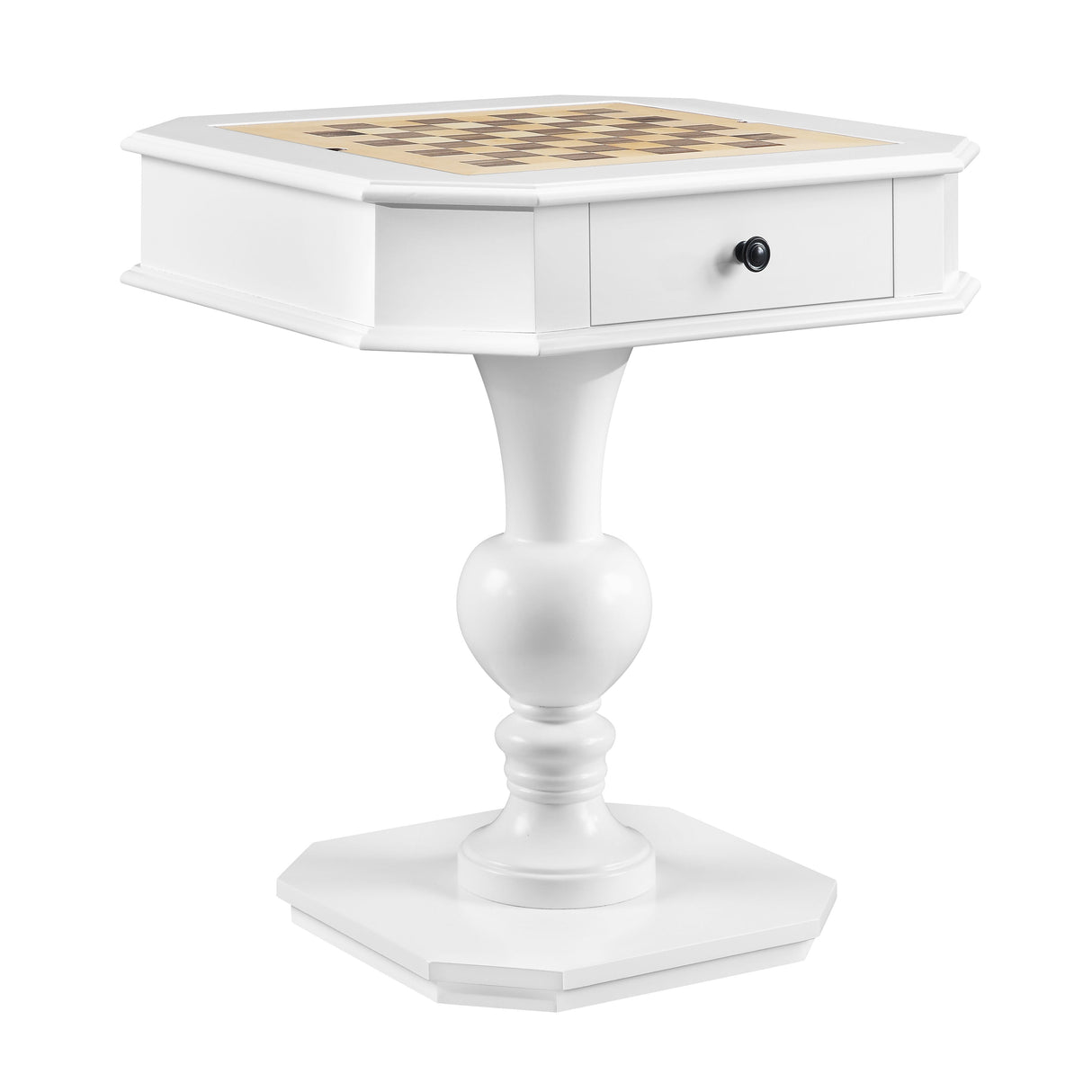 Acme - Galini Game Table AC00862 White Finish