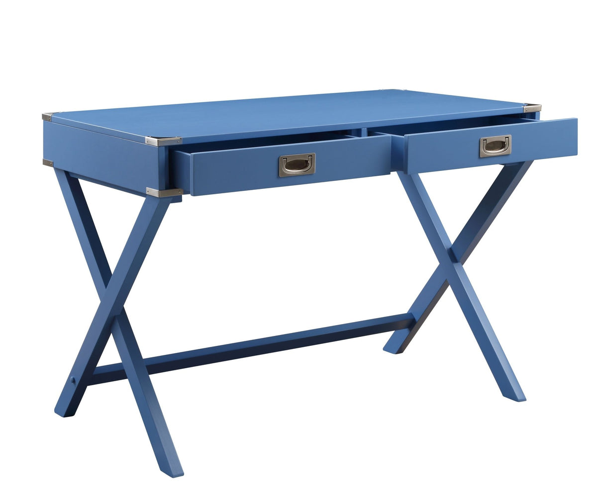 Amenia Console Table(Same 93000) AC00907 Blue Finish | Acme - AC00907 - Home Elegance USA - 5