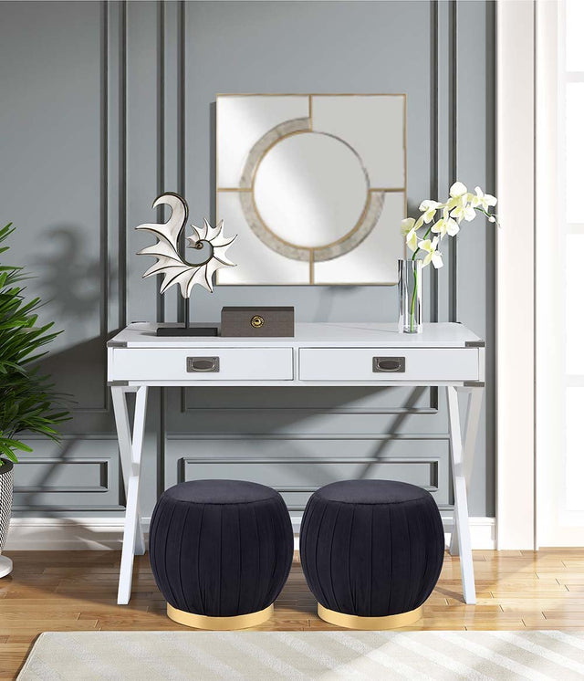 Amenia Console Table(Same 93005) AC00909 White Finish | Acme - AC00909 - Home Elegance USA - 1