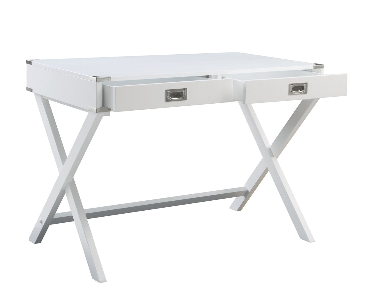 Amenia Console Table(Same 93005) AC00909 White Finish | Acme - AC00909 - Home Elegance USA - 5