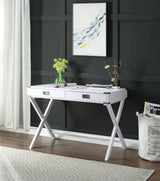 Amenia Console Table(Same 93005) AC00909 White Finish | Acme - AC00909 - Home Elegance USA - 6