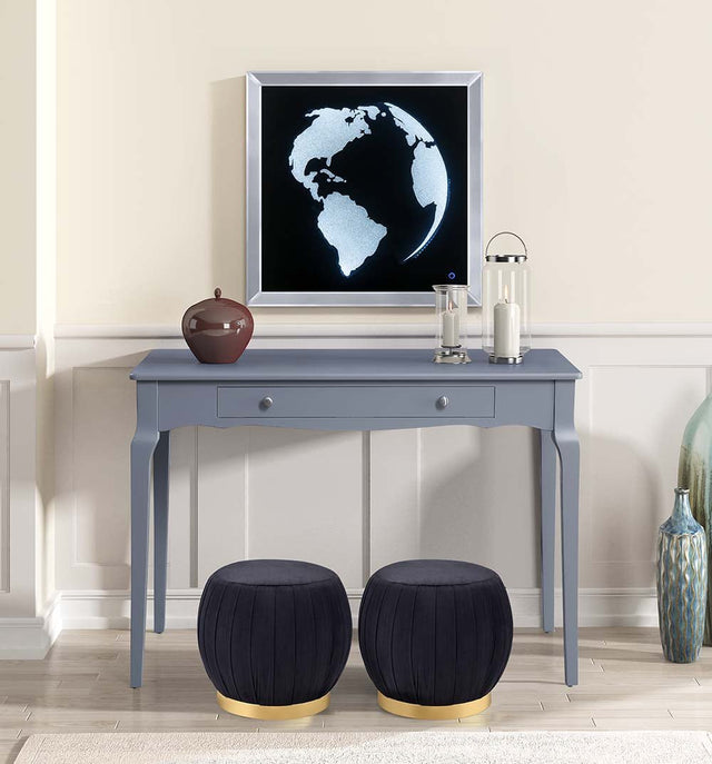 Alsen Console Table(Same 93019) AC00915 Gray Finish | Acme - AC00915 - Home Elegance USA - 1