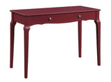 Alsen Console Table(Same 93020) AC00916 Red Finish | Acme - AC00916 - Home Elegance USA - 2