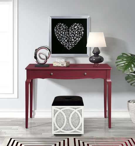 Acme - Alsen Console Table(Same 93020) AC00916 Red Finish