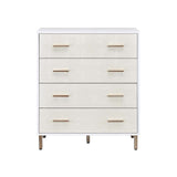 Acme - Myles Chest AC00958 White, Champagne & Gold Finish