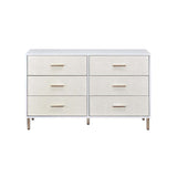 Acme - Myles Dresser AC00960 White, Champagne & Gold Finish