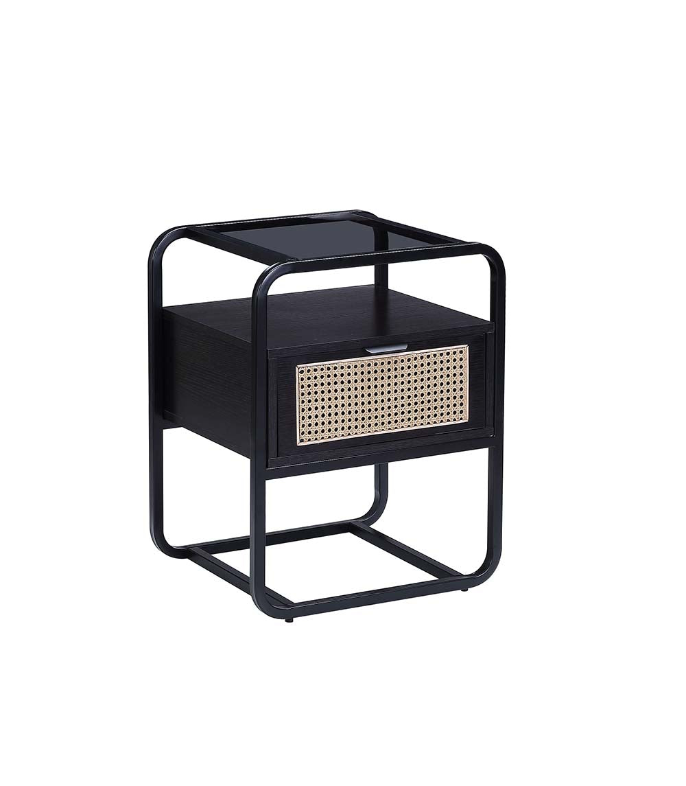 Acme - Colson Accent Table AC01079 Black Finish