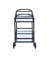 Acme - Colson Serving Cart AC01082 Black Finish