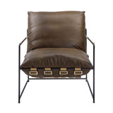 Acme - Oralia Accent Chair AC01166 Saturn Top Grain Leather