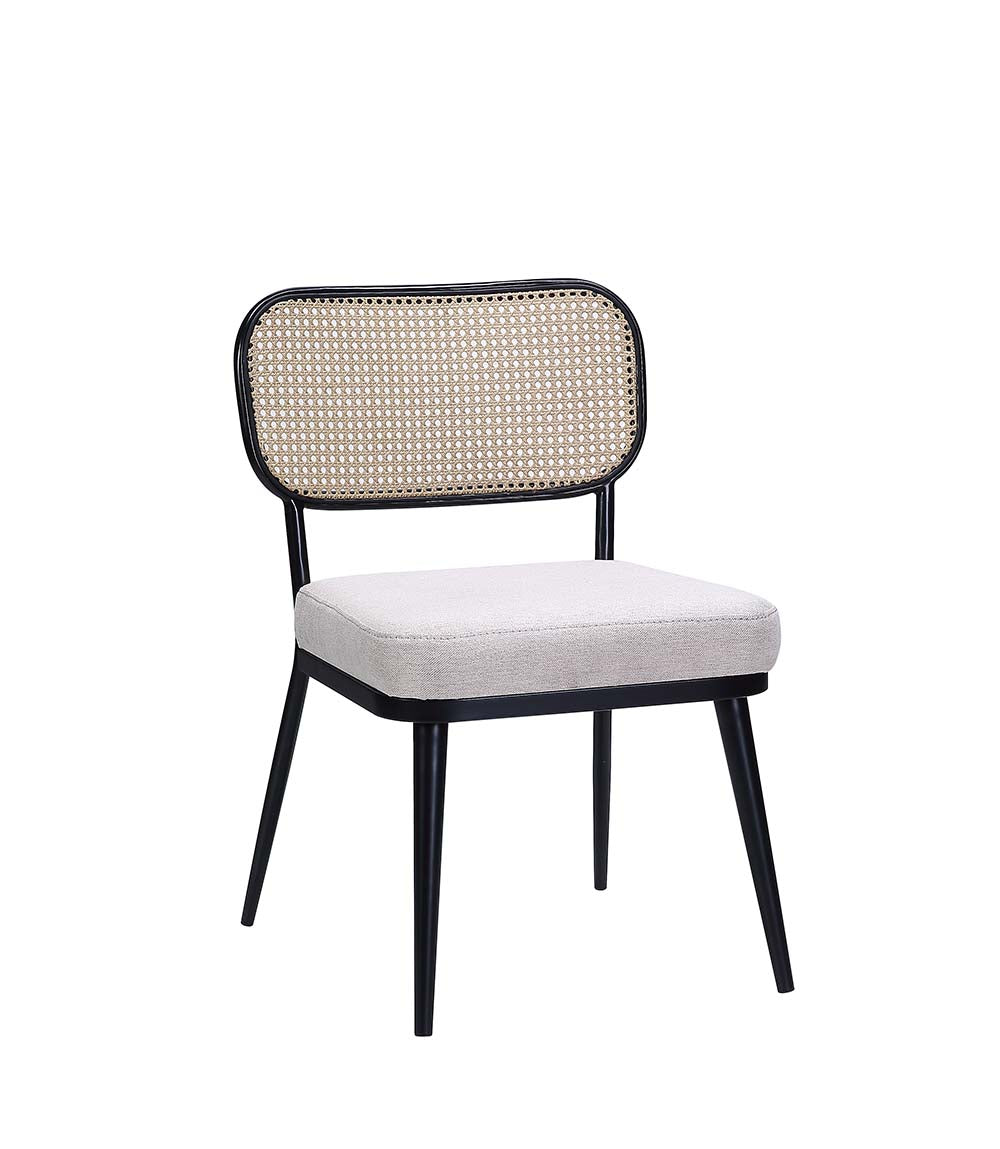 Acme - Colson 3 Pcs Table & Chairs Set AC01169 Black Finish